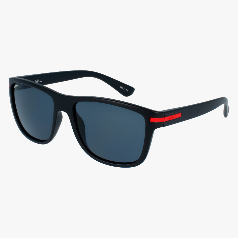 Lunettes de soleil homme DIEGO noir - Vue de face