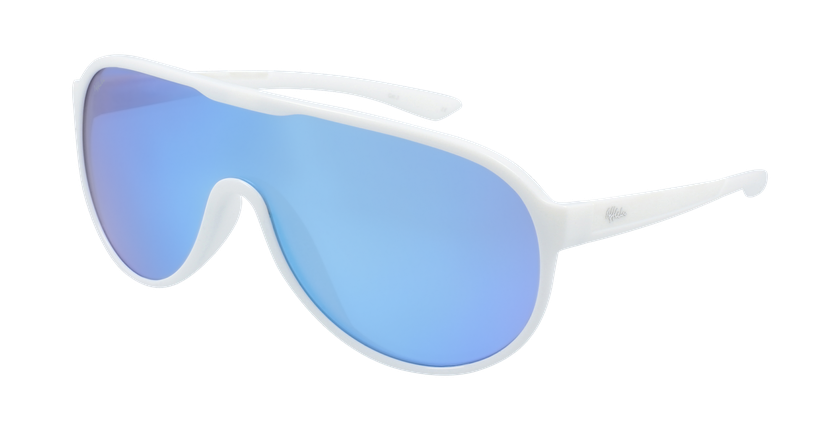 LUNETTES DE SOLEIL SALVA blanc - vue de 3/4