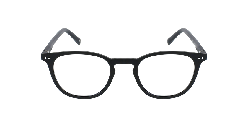 LUNETTES DE VUE FORTY anti-lumière bleue Noire noir/noir - Vue de face