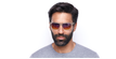 LUNETTES DE SOLEIL homme FLIP M EV0989 gris - Vue de face