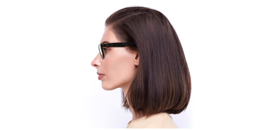 Lunettes de vue 0RX4340V écaille - Vue de côté