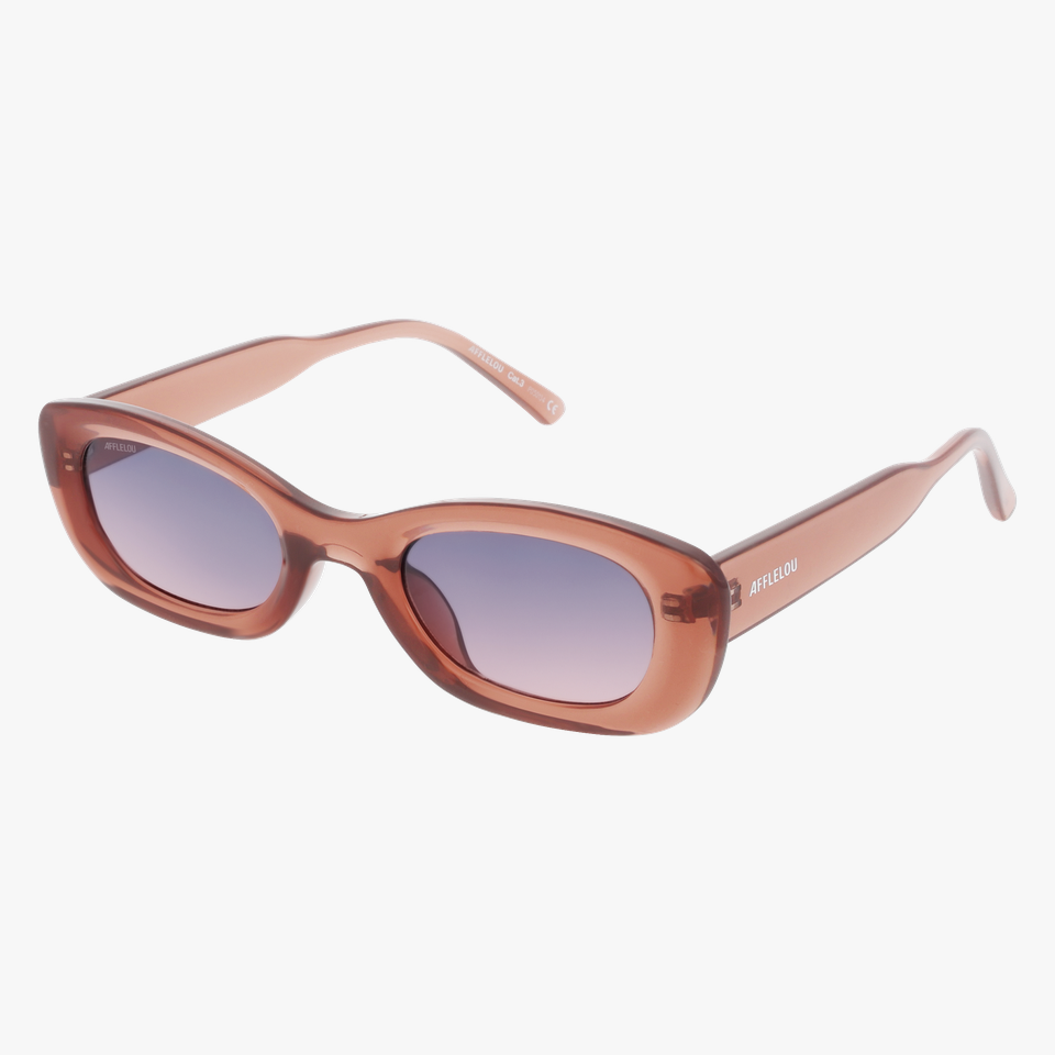 Lunettes de soleil femme ADELA marron - Vue de face
