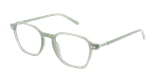 Lunettes de vue homme CLAUDIO vert - Vue de face