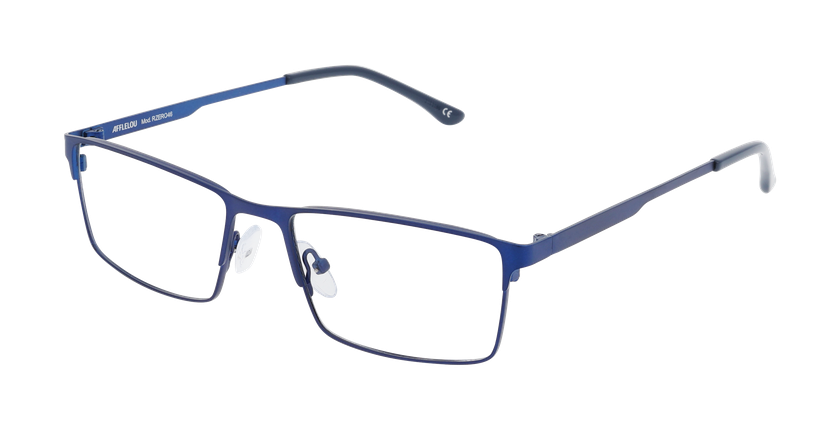 Lunettes de vue homme RZERO46 bleu - Vue de face