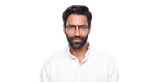Lunettes de vue homme MAGIC275 noir/bleu - Vue de face