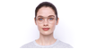 LUNETTES DE VUE femme MAHE rose - Vue de face