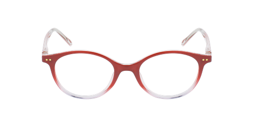 LUNETTES DE VUE enfant ISALINE rouge/roseVue de face