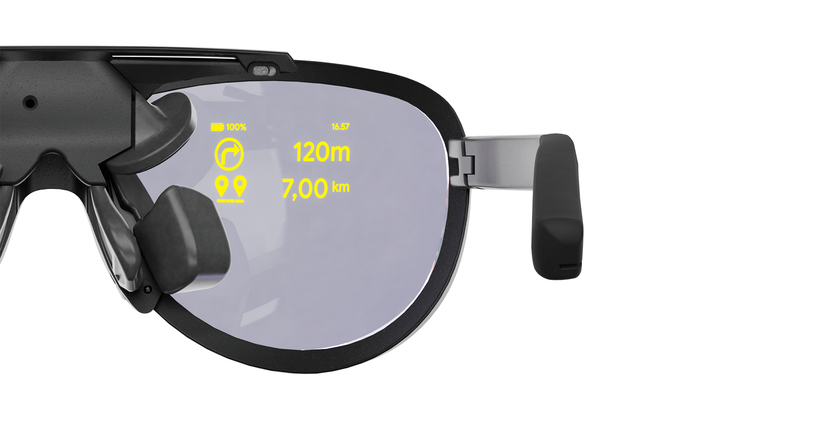 LUNETTES DE SOLEIL COSMO VISION - Les lunettes connectées noir/autre - Vue de face