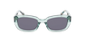 Lunettes de soleil femme FIRENZE vert/écaille