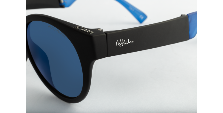 LUNETTES DE SOLEIL femme SLALOM noir/bleu