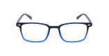 Lunettes de vue homme HARRIS bleu - Vue de face