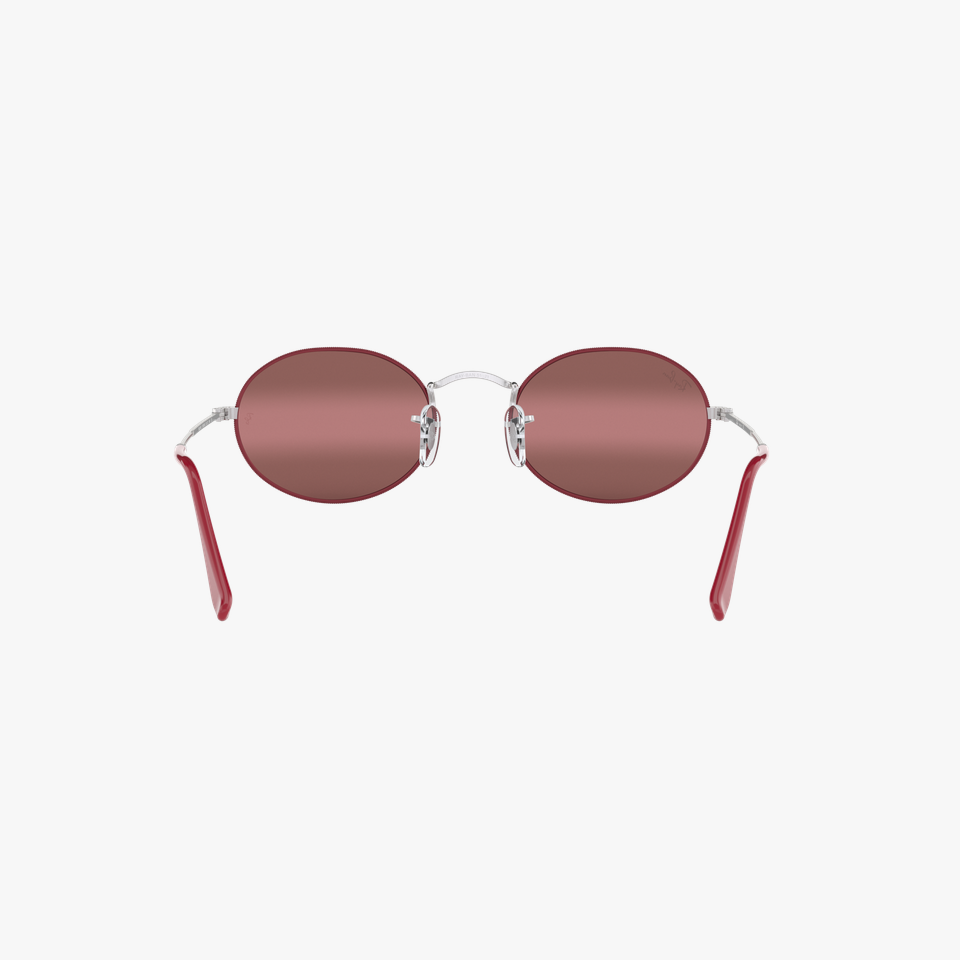 Lunettes de soleil 0RB3547 argenté/rose - Vue de face