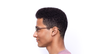 LUNETTES DE VUE homme MAGIC 105 rouge - Vue de côté