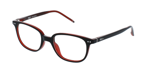 LUNETTES DE VUE enfant ANGELO noir/rouge