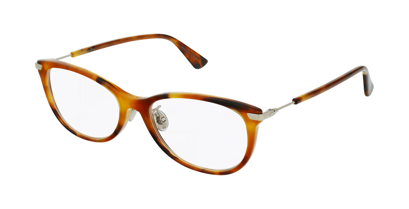 Lunettes de vue femme DIORESSENCE9F écaille - Vue de 3/4