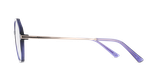 Lunettes de vue femme DIANE violet - Vue de face