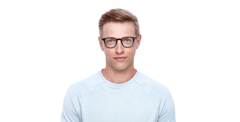 Lunettes de vue homme MAGIC262 bleu - Vue de face