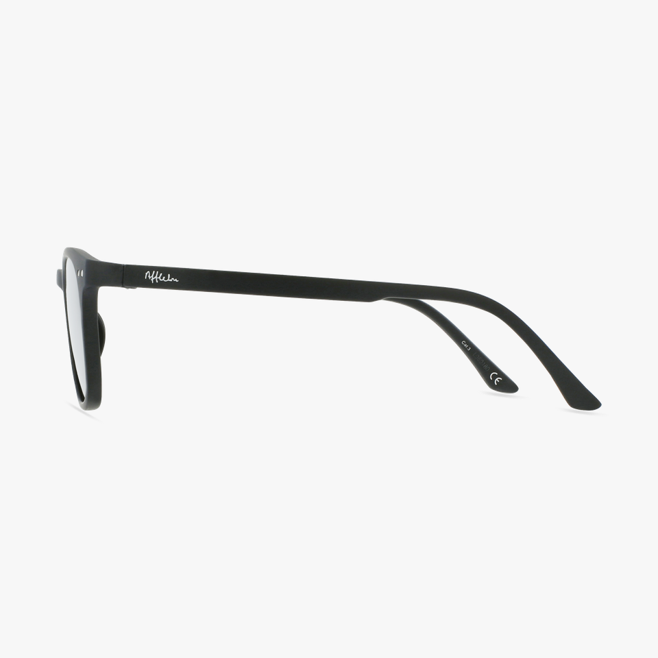 Lunettes de soleil enfant VALME noir - Vue de côté