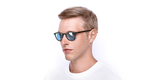 Lunettes de vue FORTY solaire Écaille +1.00 écaille - Vue de 3/4