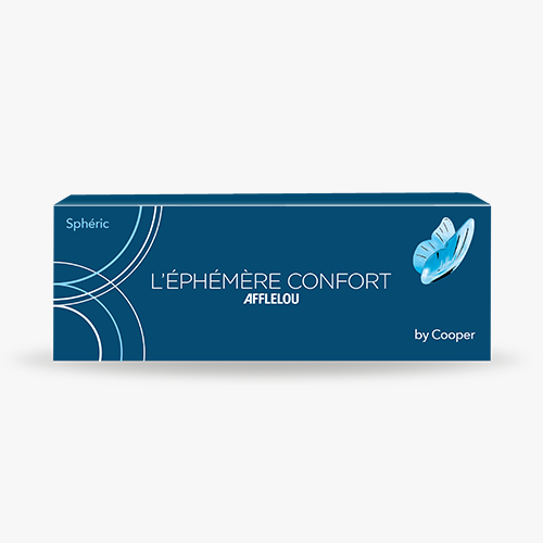 Lentilles de contact L'Éphémère Confort Silicone Hydrogel 30L - Vue de face