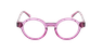 Lunettes de vue femme CARACTÈRES POÉTIQUE rose