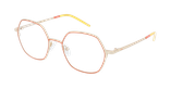 LUNETTES DE VUE femme MAGIC 153 orange/corail mat - Vue de face