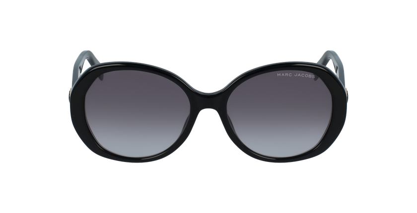 LUNETTES DE SOLEIL femme MARC 377/S noir - Vue de face