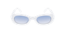 Lunettes de soleil femme ADELA blanc