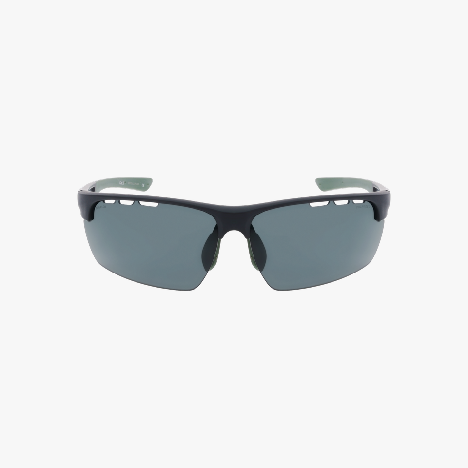 Lunettes de soleil ARVE POLARIZED noir/vert - Vue de face