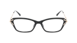 Lunettes de vue femme ELISE noir - Vue de face