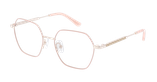 Lunettes de vue femme MAGIC 317 rose/dorée - Vue de face