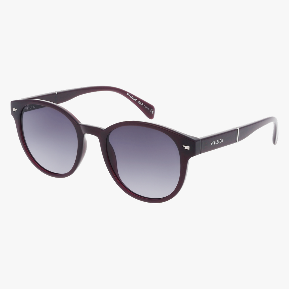 Lunettes de soleil femme BIBA violet - Vue de face