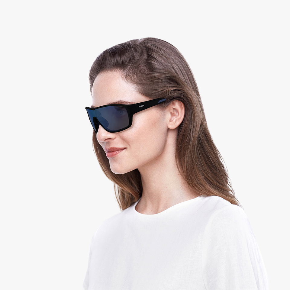 Lunettes de soleil WILMA POLARIZED noir - Vue de face