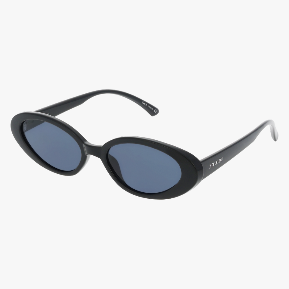 Lunettes de soleil femme INDIA noir - Vue de face