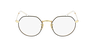 LUNETTES DE VUE JACK noir mat/doré