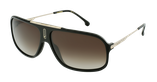 LUNETTES DE SOLEIL COOL65807HA6412 noir/marron - Vue de face