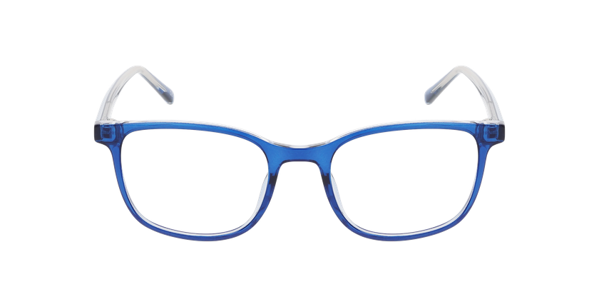 Lunettes de vue homme RZERO45 bleu - Vue de face