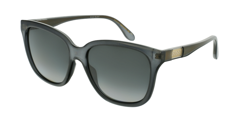 LUNETTES DE SOLEIL femme GG0790S gris - vue de 3/4