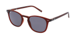 Lunettes de vue FORTY solaire Bordeaux +1.50 rouge - Vue de 3/4