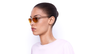 LUNETTES DE SOLEIL Rize blanc - vue de 3/4