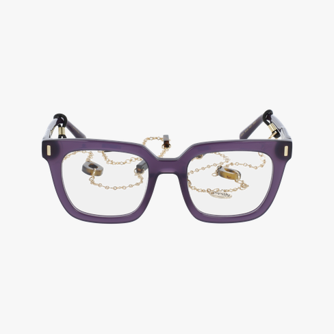 Lunettes de vue femme CARACTÈRES REVEUSE violet