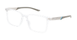 Lunettes de vue homme ENKI bleu cristal - Vue de face