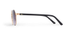 LUNETTES DE SOLEIL femme ROMY noir/doré - Vue de côté