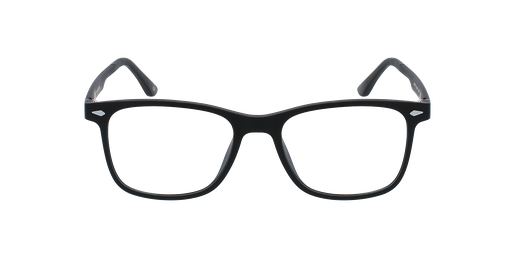 LUNETTES DE VUE homme BASTIAN noir Vue de face