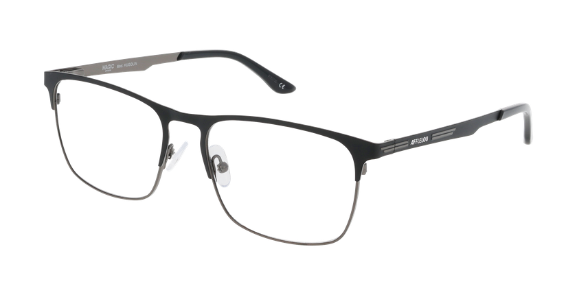 Lunettes de vue homme HUGOLIN noir - Vue de face
