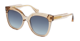 LUNETTES DE SOLEIL femme LOUISE 6457 beige - Vue de face