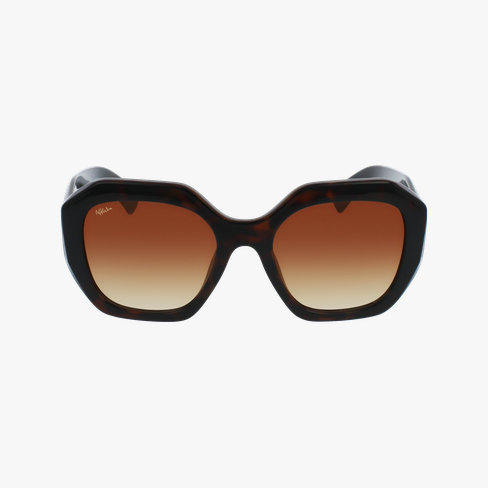 Lunettes de soleil femme NAIFARU écaille/noir Vue de face