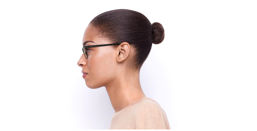 LUNETTES DE VUE femme MAGIC 45 noir - Vue de côté