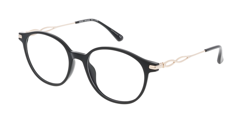 Lunettes de vue femme LAURE noir - Vue de face
