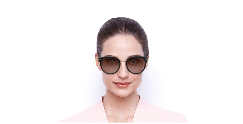 LUNETTES DE SOLEIL femme GG1015SK noir - Vue de face